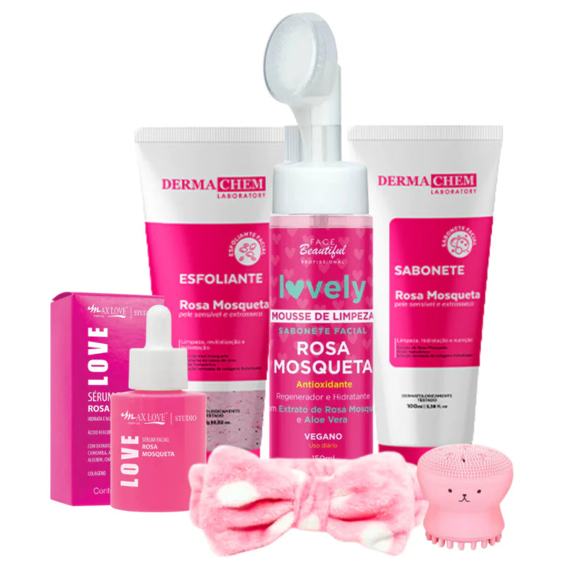 Kit Rosa Mosqueta Skin Care