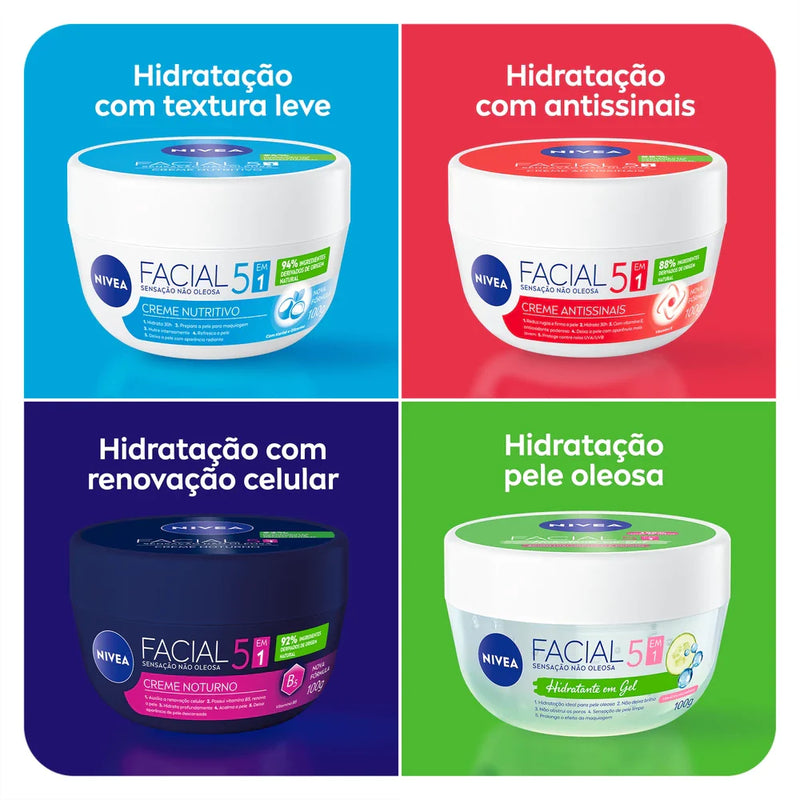 NIVEA Creme Facial Nutritivo 50g