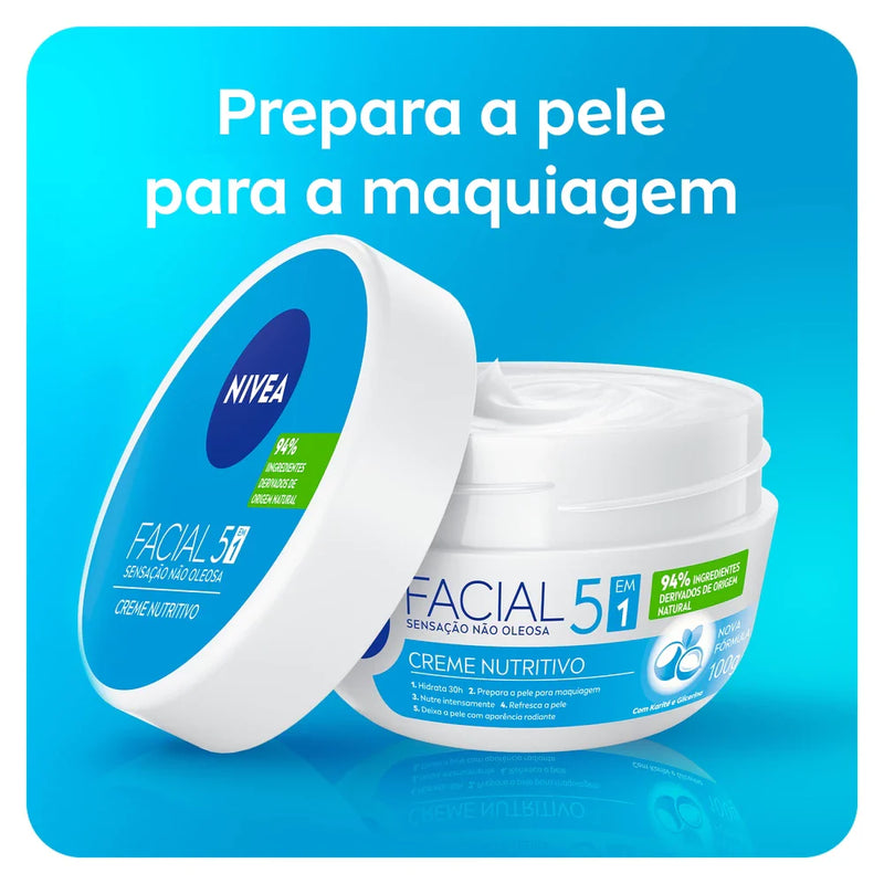 NIVEA Creme Facial Nutritivo 50g